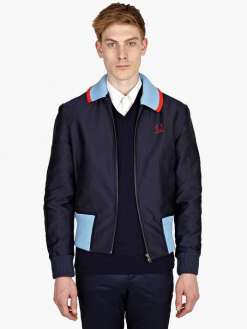 Fred Perry Geometric Twill Harrington Jacket £162.50