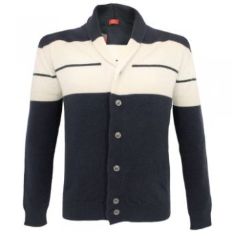 John Smedley signature cashmere blend midnight jacket from Stuarts London £99